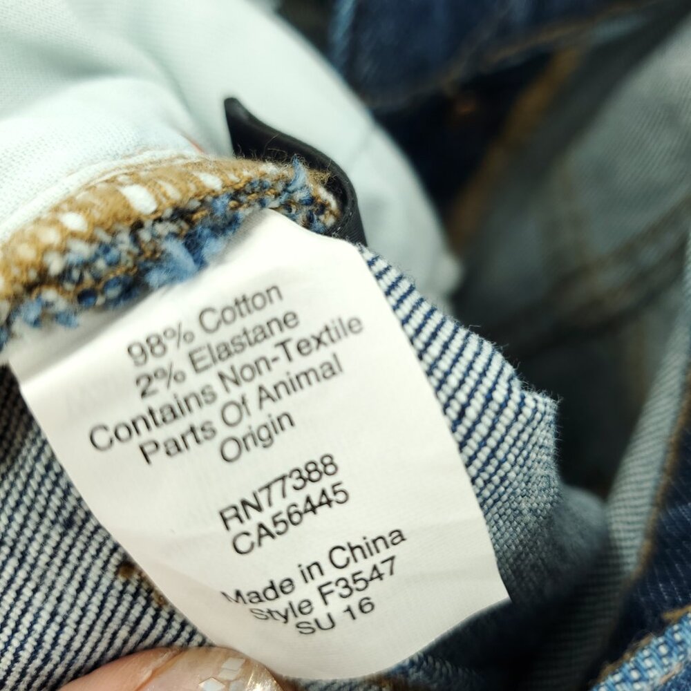 Madewell Indigo Wide Leg Jeans - Picture 16 of 16